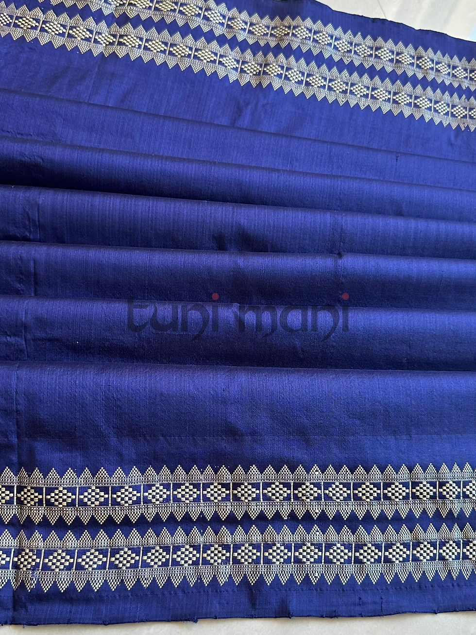 Thumbnail: Grey Shade Sambalpuri Ikat Silk Saree