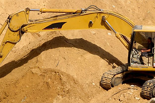 Construction Excavator Onsite