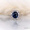 Thumbnail: 18K/750 Sapphire Diamond Ring [with Cert.] (藍寶鑽石戒指[附證書])