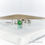 縮圖：18K/750 Emerald Diamond Ring (綠寶鑽石戒指)