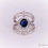 Thumbnail: 18K/750 Sapphire Diamond Ring (藍寶鑽石戒指)