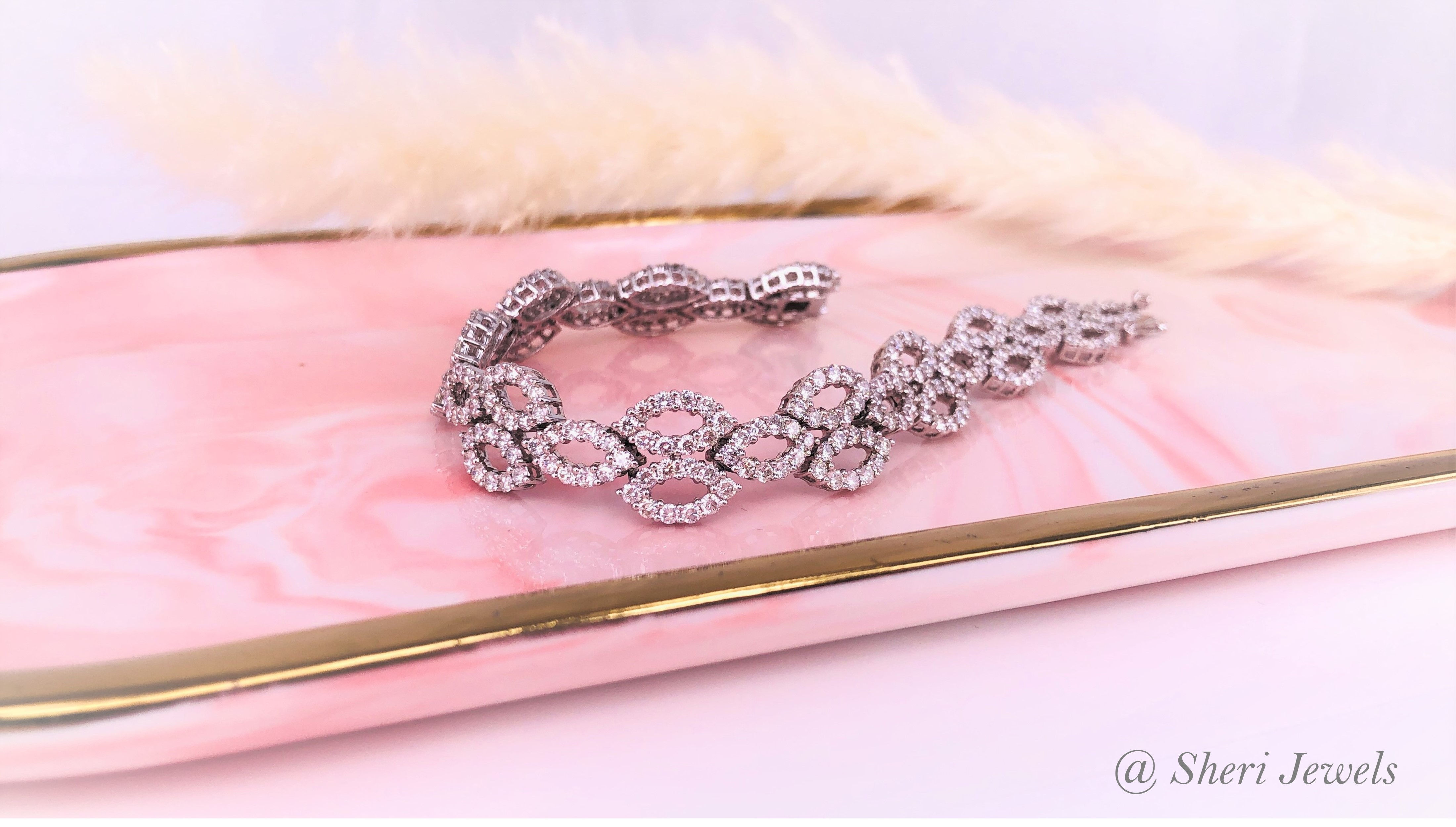 18K/750 Diamond Bracelet (鑽石手鏈)