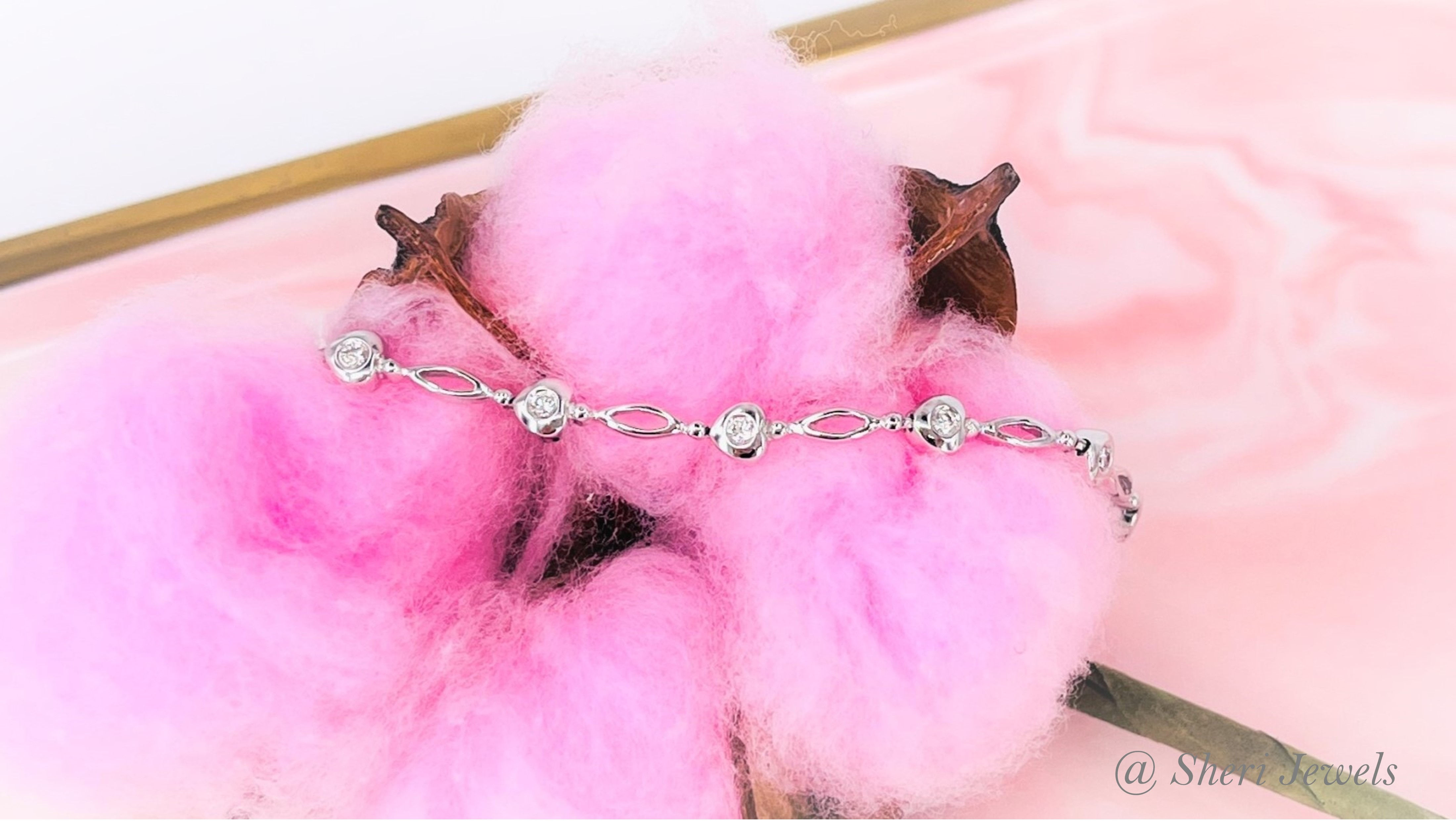 18K/750 Diamond Bracelet (鑽石手鏈)