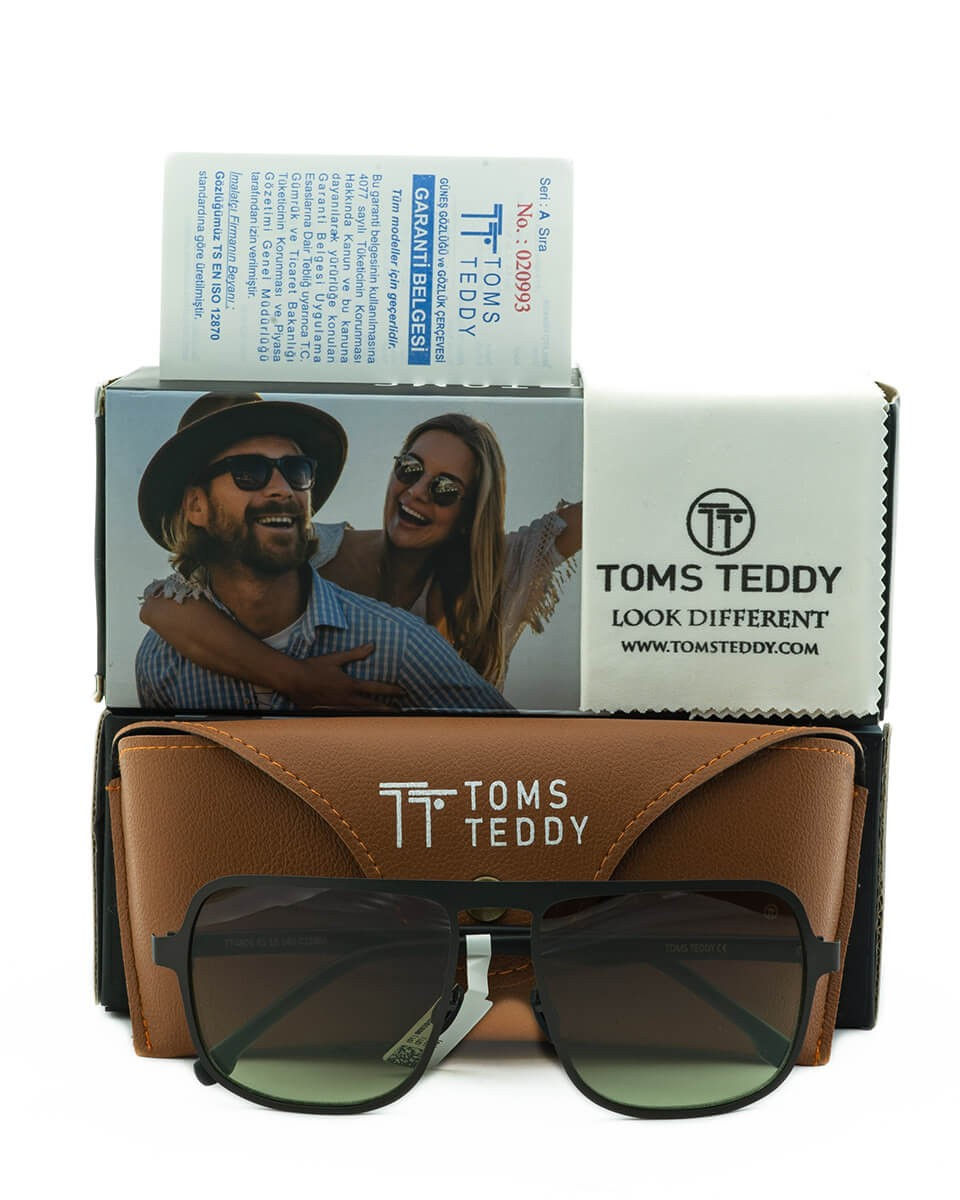 الصورة المصغرة: نظارة شمسية تومز تيدي UV معدنية TT4805C128M
