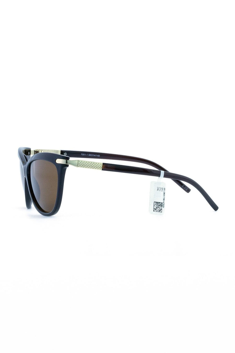 Küçük resim: Polarize/uv Güneş Gözlüğü Parlak Kahverengi Tt7001-1c202p