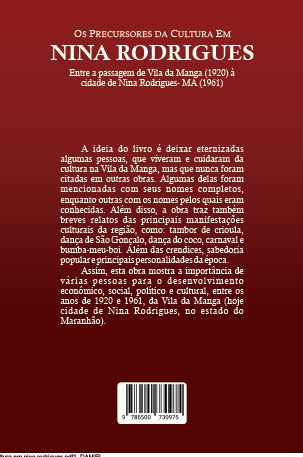 Miniatura: OS PRECURSORES DA CULTURA EM NINA RODRIGUES - Raimundo Nonato Ferreira da Silva
