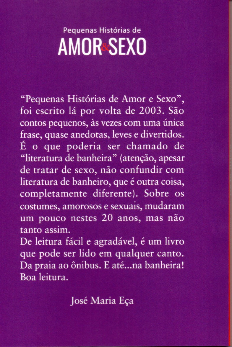 Miniatura: Pequenas histórias de Amor & Sexo - José Maria Eça
