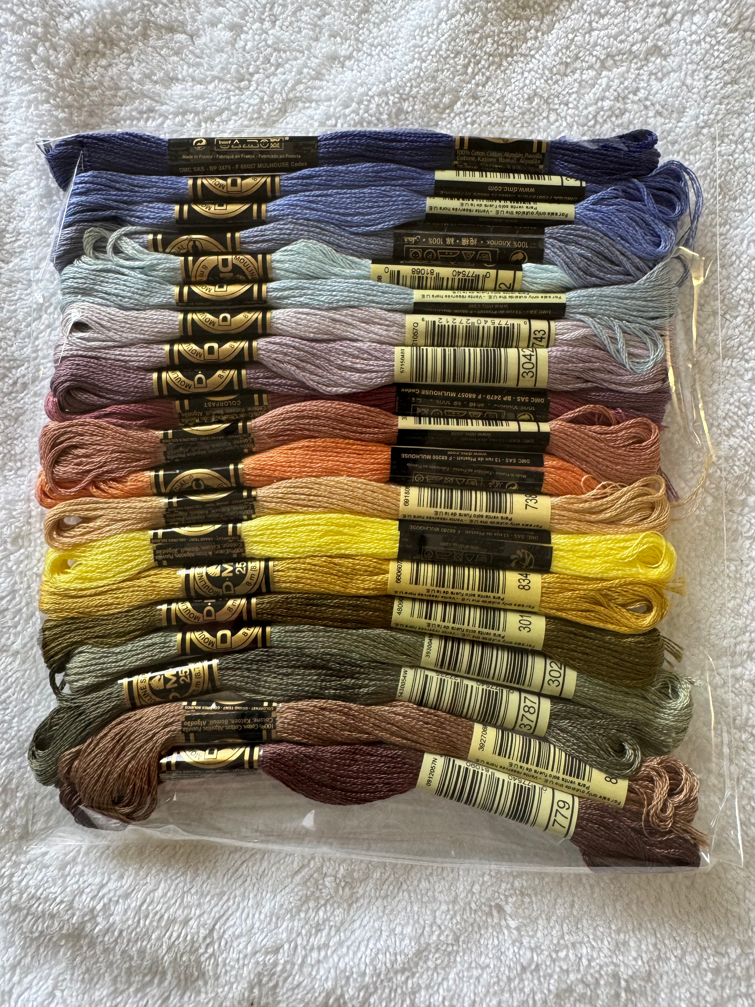 Curated DMC Stranded Embroidery Threads