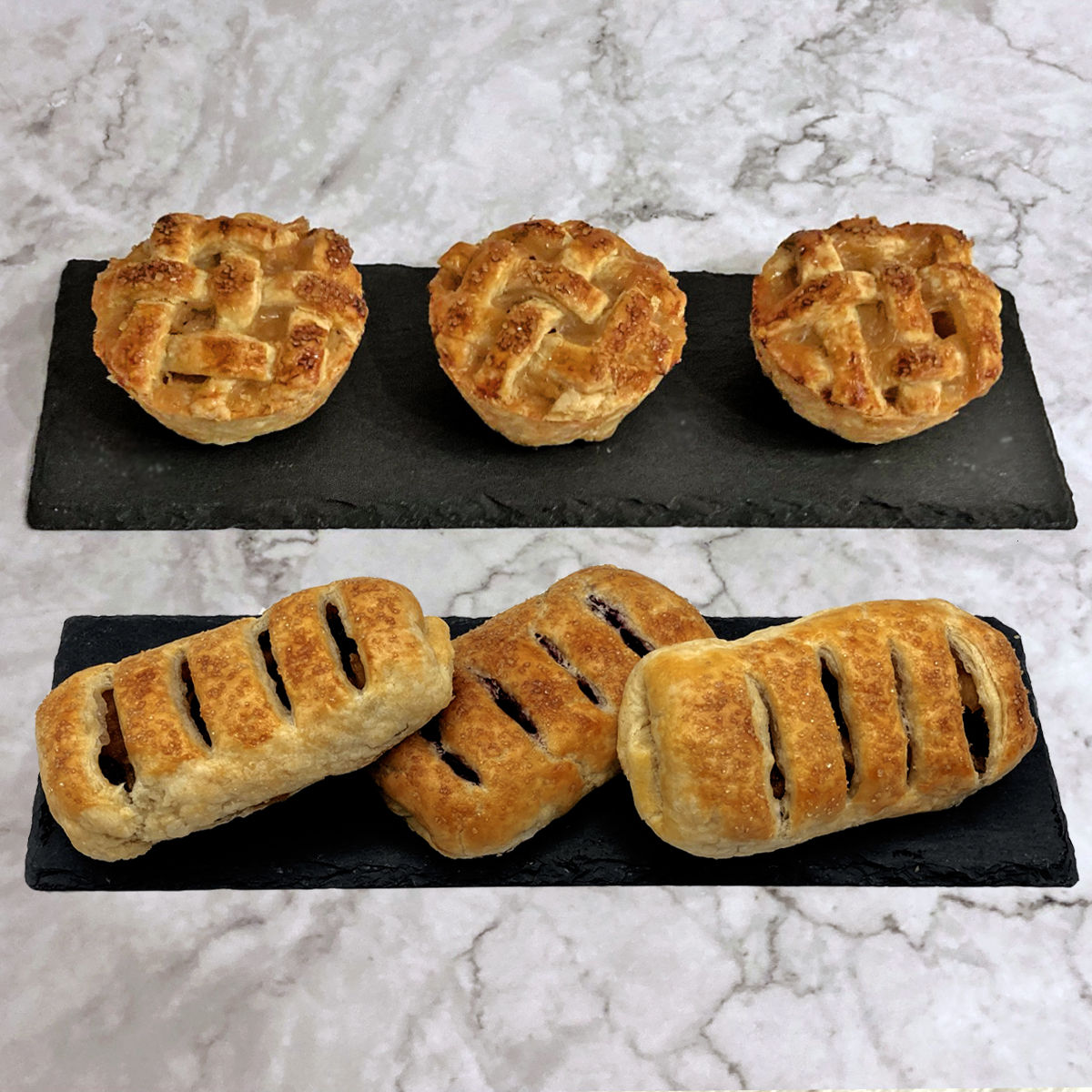 Rezept: Mini Apple Pies / Apfeltaschen