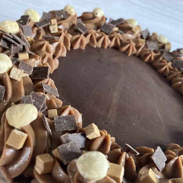 Miniaturbild: Rezept: Nougat Wickeltorte