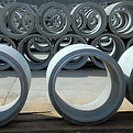 Concrete Pipe Stacks