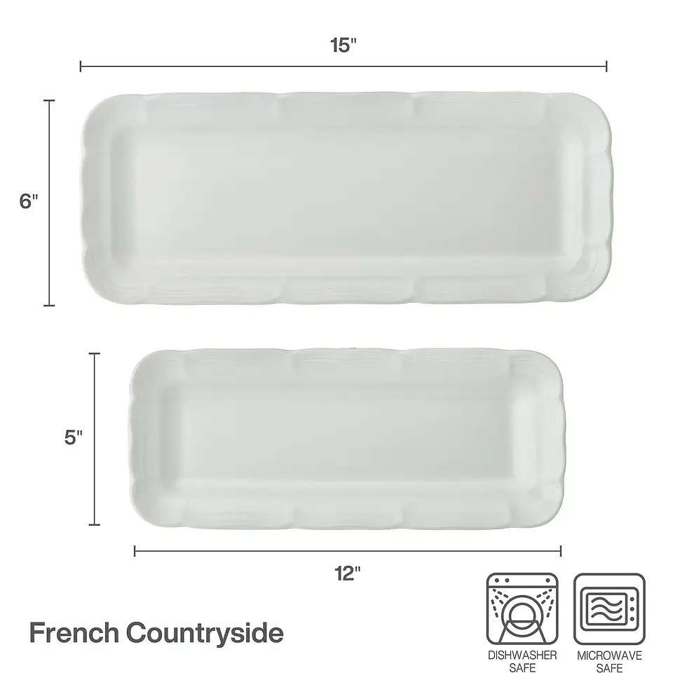 Thumbnail: French Countryside Bread Tray, set of 2