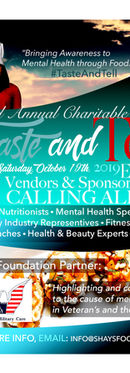 Taste & Tell Calling All