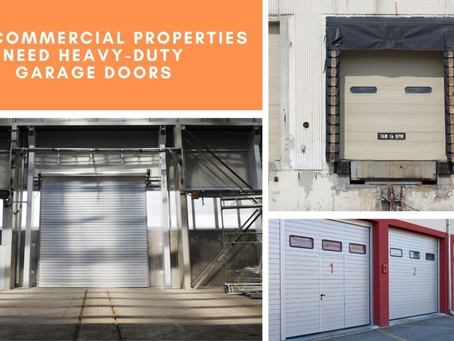 Boost Efficiency and Security with Heavy-Duty Garage Doors for Commercial Spaces