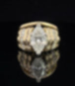 2.02ct Marquise with .50ct in shoulders