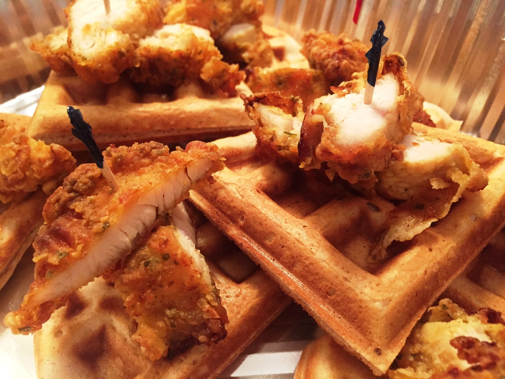 Mini Chicken & Waffles