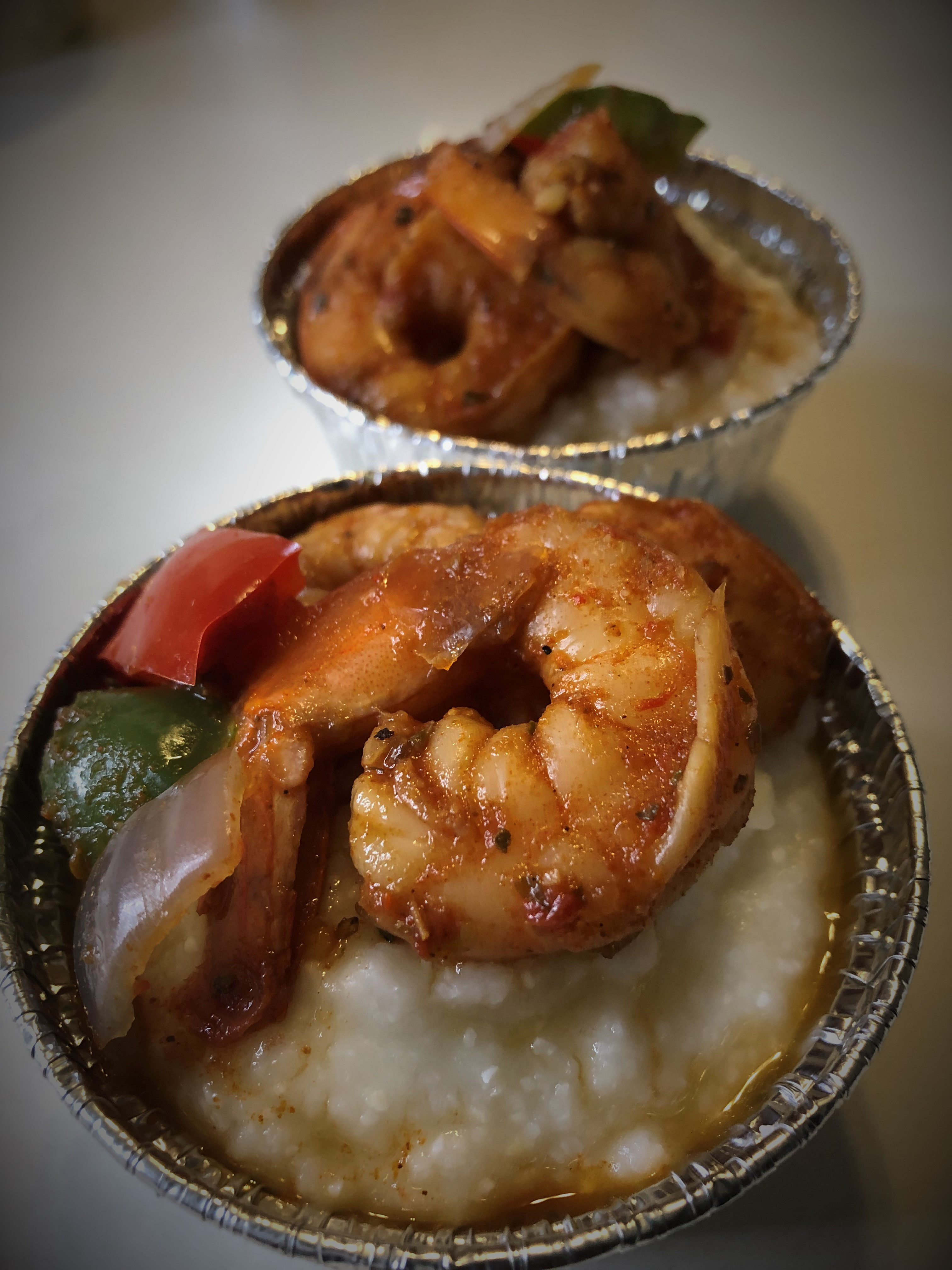 A Little Brunch-Shrimp & Grits