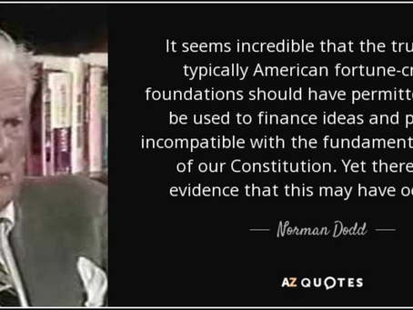 The fight against the tax-exempt foundations needs to continue.