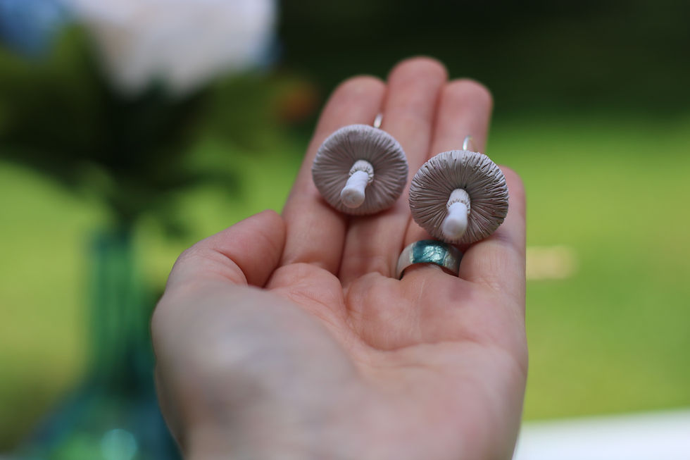 Thumbnail: Mushroom Earrings