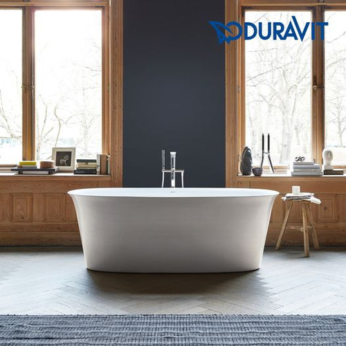 Duravit White Tulip Freestanding Bathtub 700468 (160x80cm) ferrara