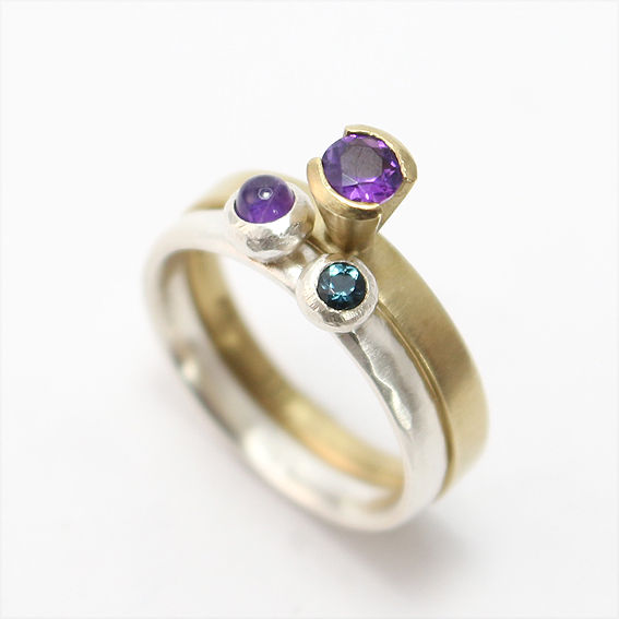 Miniaturbild: Violet Ring lila-blau