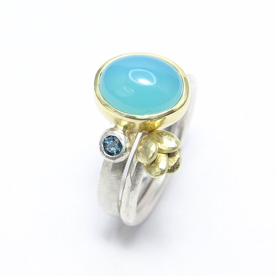Miniaturbild: Ring Mondis türkis-blau