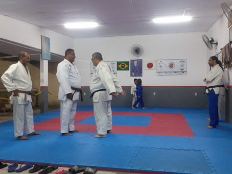 Treinamento com o segmento infantil do Time da ANJ para o Torneio Abertura do NRJBF 