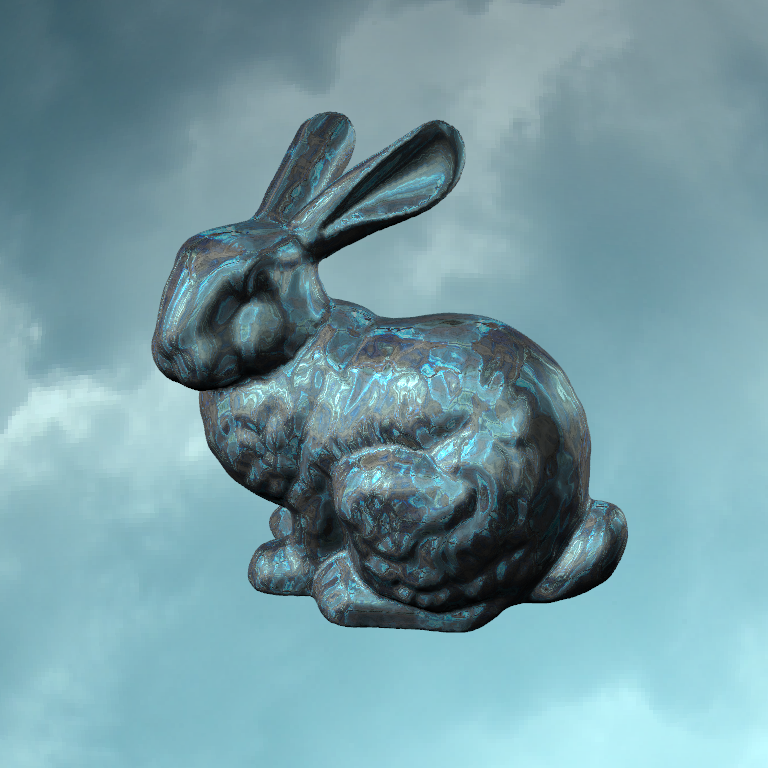 Labradorite Bunny