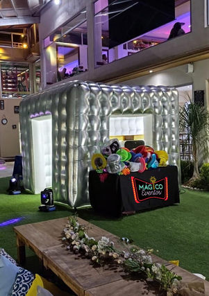 Cabina de Fotos Inflable renta, cdmx magicoeventos