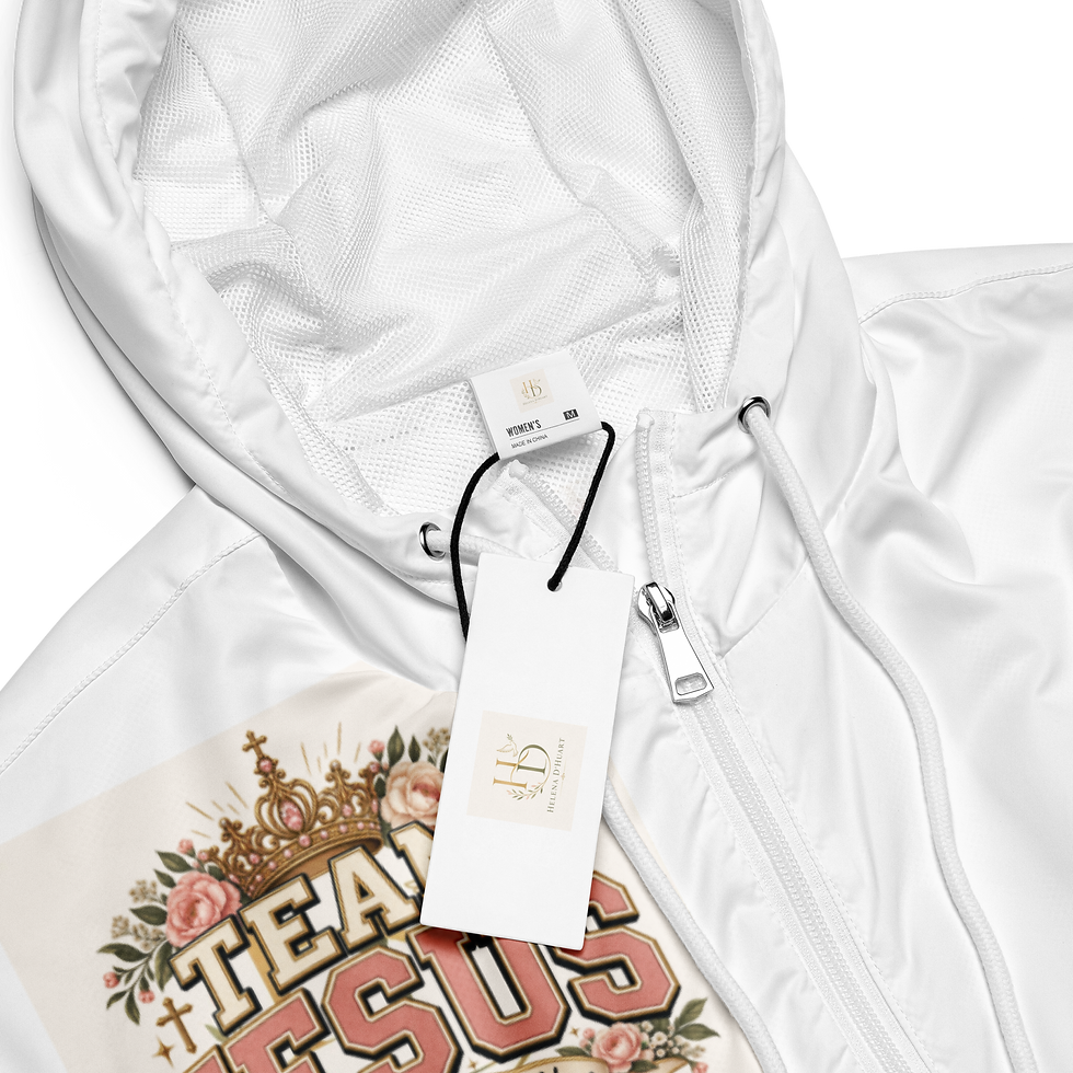 Thumbnail: Team Jesus Cropped Windbreaker