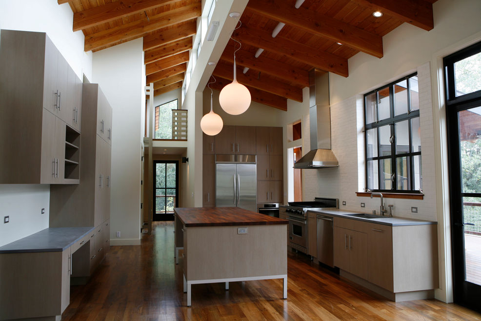Custom home on the coast