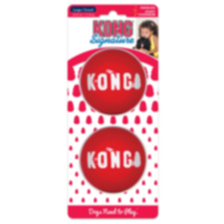 KONG Signature Ball (2 Pack)