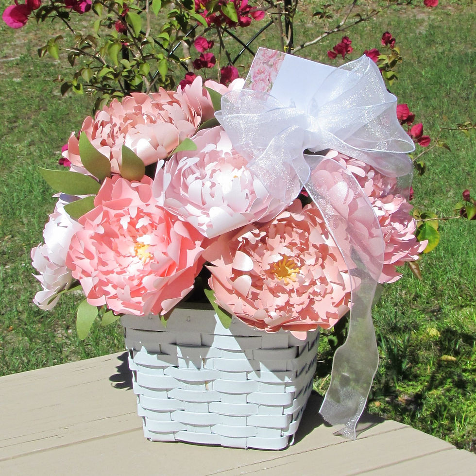 Thumbnail: Basket of Peonies
