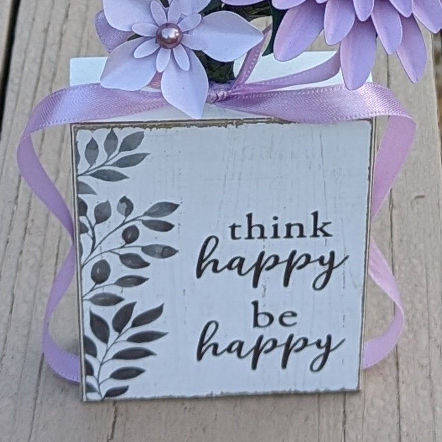 Thumbnail: "Think Happy Be Happy"