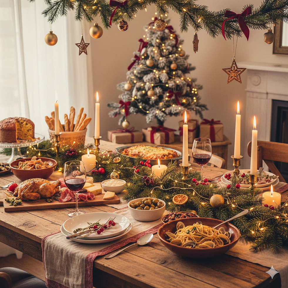 Christmas Recipes to Share: A Tuscan-Inspired Holiday Menu