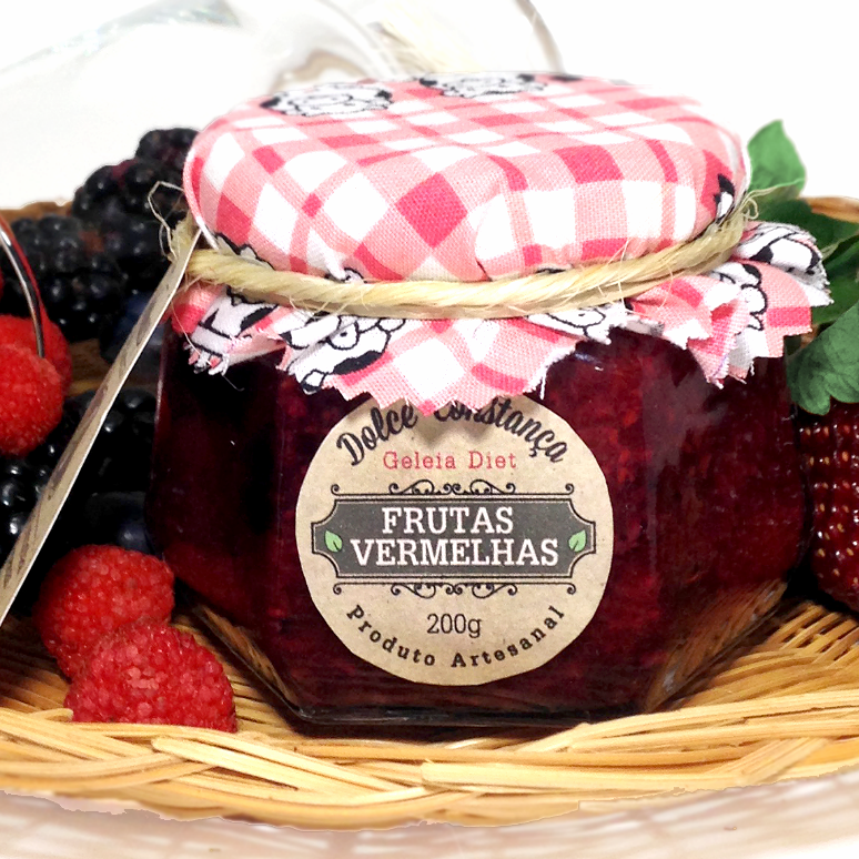 Miniatura: Geleia Diet de Frutas Vermelhas