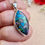 Thumbnail: Charoite in Chrysocolla Sterling Silver Necklace,Ireland, great as gifts