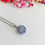 Thumbnail: Tanzanite Floral Silver Necklace