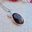 Thumbnail: African Pietersite set in Silver Necklace