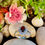 Thumbnail: African Garnet(AAAAA) Halo Silver Ring