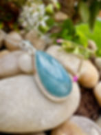 Handmade Genuine Aquamarine Sterling Silver Necklace,Ireland, fast delivery, Christmas gifts