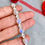 Thumbnail: Rainbow Moonstone Silver Bracelet