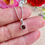 Thumbnail: Dainty Smoky Quartz Silver Necklace