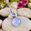 Thumbnail: Rainbow Moonstone & Amethyst Sterling Silver Necklace
