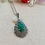 Thumbnail: Green Onyx Silver Marcasite Necklace