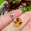 Thumbnail: Citrine(AAAAA) Sterling Silver Necklace,High Grade Citrine, Handmade, Ireland Base