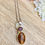 Thumbnail: Garnet & Pietersite Sterling Silver Necklace