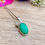 Thumbnail: Chrysoprase Silver Necklace