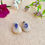 Thumbnail: Tanzanite Silver Stud Earrings