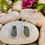 Thumbnail: Genuine Moldavite Sterling Silver Earrings